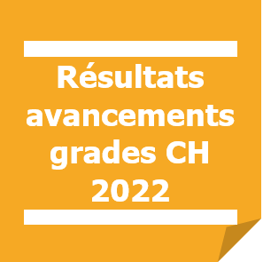 Avancements grades CH 2022